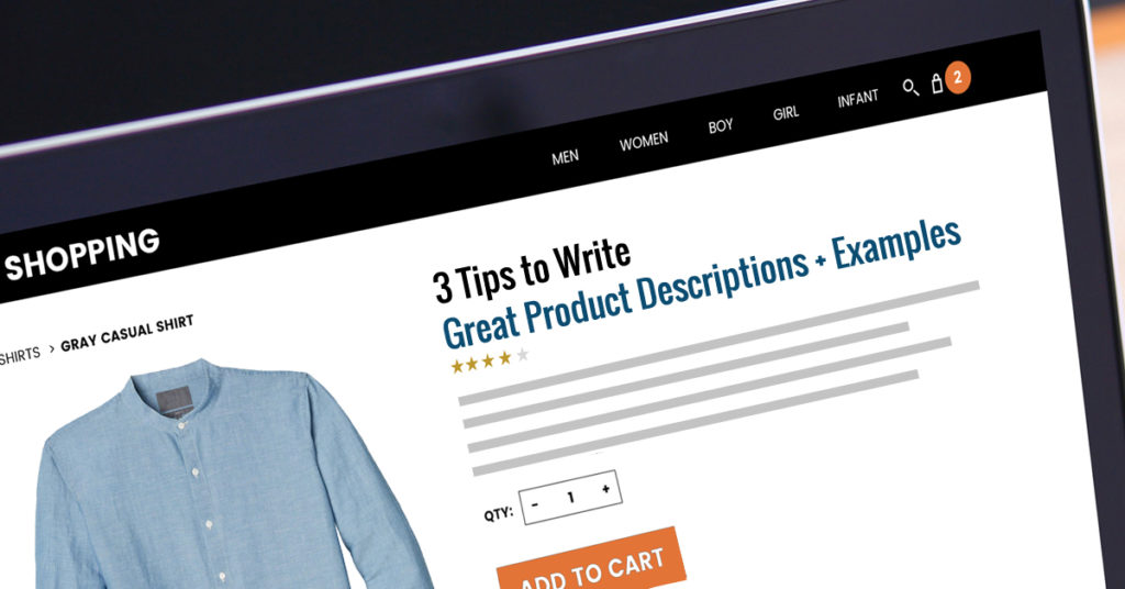 3 Tips for Product Descriptions Writing