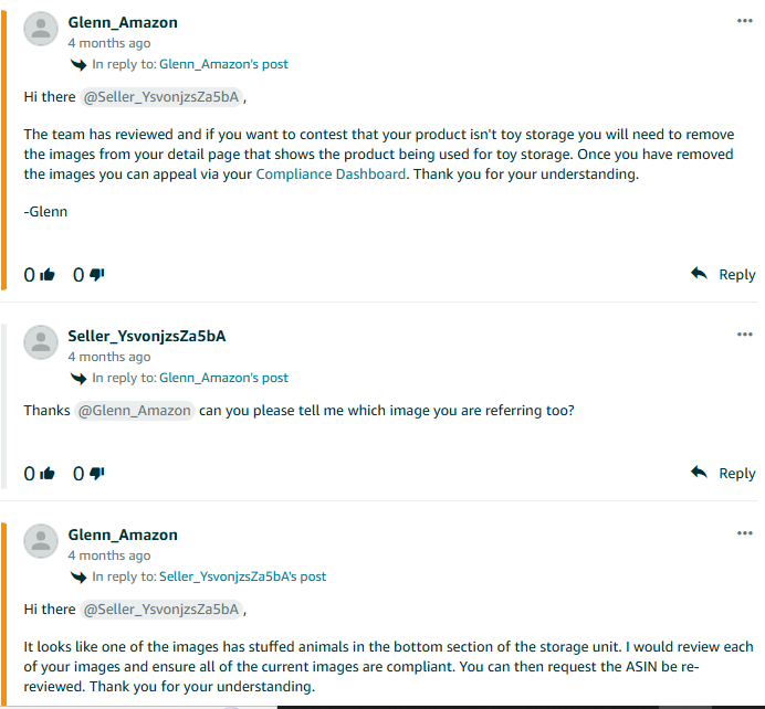 assistant replied on the discussion forum