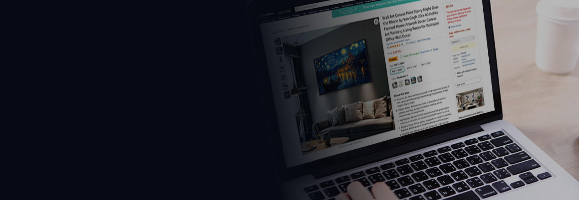 REDESIGNING AMAZON STOREFRONT AND OPTIMIZING LISTINGS FOR A GLOBAL ART RETAILER