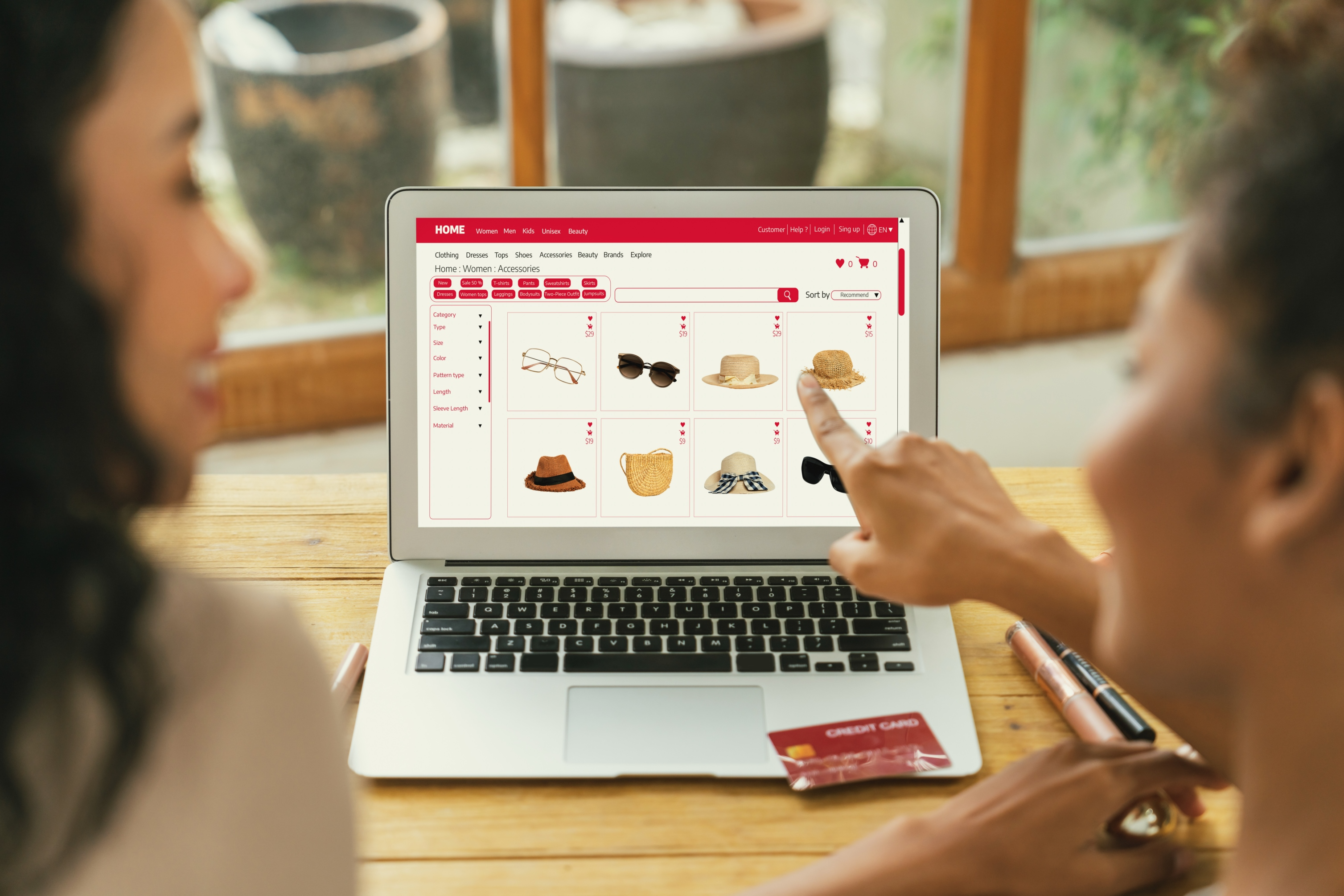 BigCommerce product listing