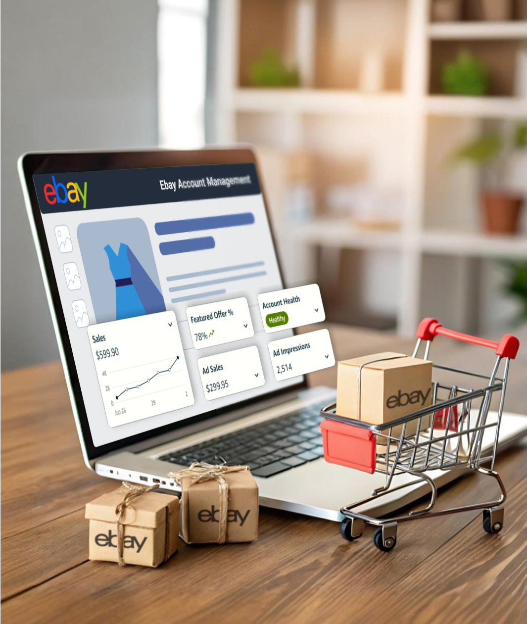 eBay account management services